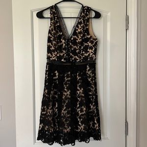 Ayla Black Lace Dress, size medium NWT